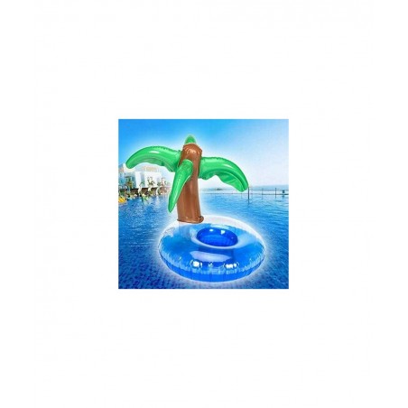 Palm Tree Pool Side Cup Holder Inflatable Water Fun Drink Float $25.30 Swimming Pool & Outdoor Water Toys