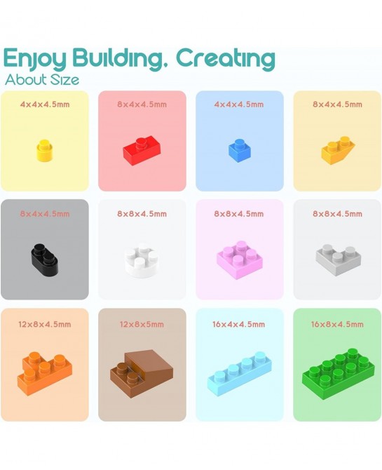12 in 1 Box Mini Dog Building Blocks Sets for Goodie Bags Prizes Boy and Girls Birthday Gifts Party Favors for Kids 8-12 1372...