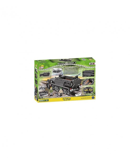592 Pcs Historical Collection WWII /2552/ Sd.Kfz 251/1 Ausf.A $69.66 Toy Building Sets