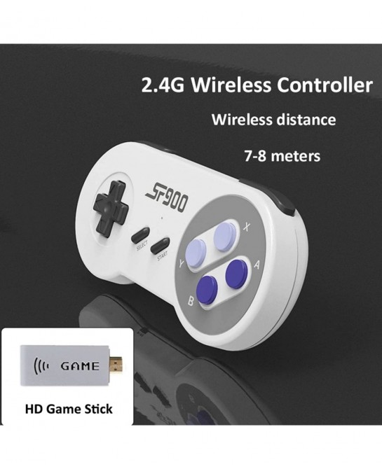 Classic Retro Game Console with 926 Video Game and Wireless Controller 8&16-BIT and HD HDMI Output Video Games for Kids and A...