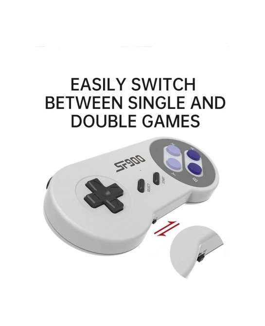 Classic Retro Game Console with 926 Video Game and Wireless Controller 8&16-BIT and HD HDMI Output Video Games for Kids and A...