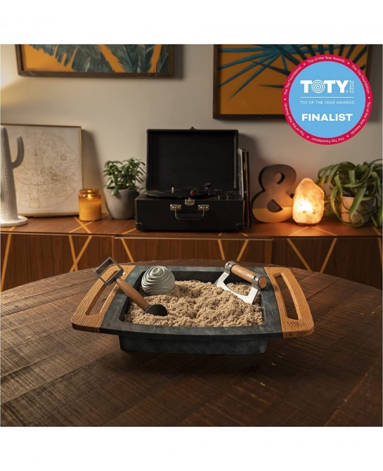 Kalm Zen Garden Box Fidget Toy with All-Natural and 3 Tools for Relaxing Play Sensory Toys Sand Toys for Adults and Kids $50....