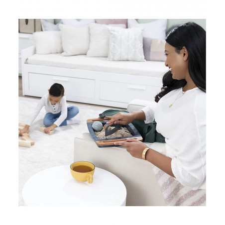 Kalm Zen Garden Box Fidget Toy with All-Natural and 3 Tools for Relaxing Play Sensory Toys Sand Toys for Adults and Kids $50....