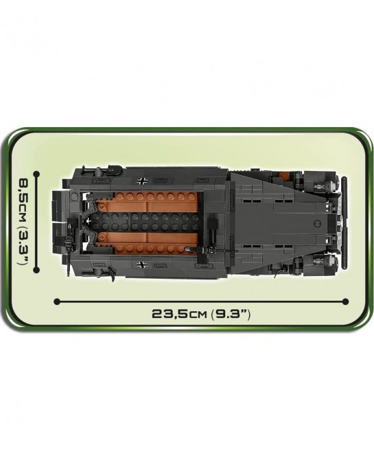 592 Pcs Historical Collection WWII /2552/ Sd.Kfz 251/1 Ausf.A $69.66 Toy Building Sets