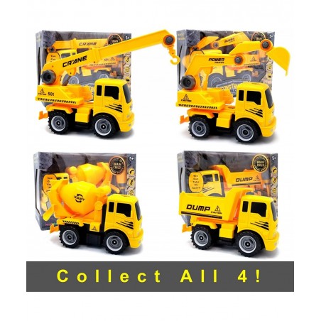 Construct A Truck - Dump. Take it Apart & Put it Back Together + Friction Powered(2-Toys-in-1!) Awesome Award Winning Toy Tha...