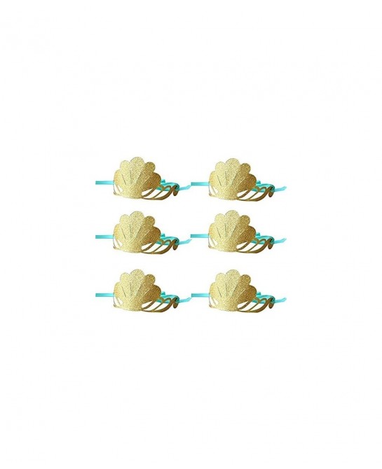 Mermaid Crowns | Mermaid Party - Mermaid Birthday Party - Under the Sea Party - Seashell Crown - Mermaid Party Supply - Merma...