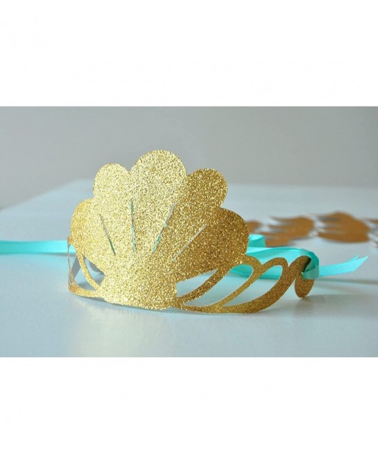 Mermaid Crowns | Mermaid Party - Mermaid Birthday Party - Under the Sea Party - Seashell Crown - Mermaid Party Supply - Merma...
