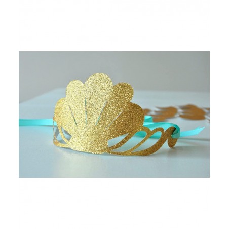 Mermaid Crowns | Mermaid Party - Mermaid Birthday Party - Under the Sea Party - Seashell Crown - Mermaid Party Supply - Merma...