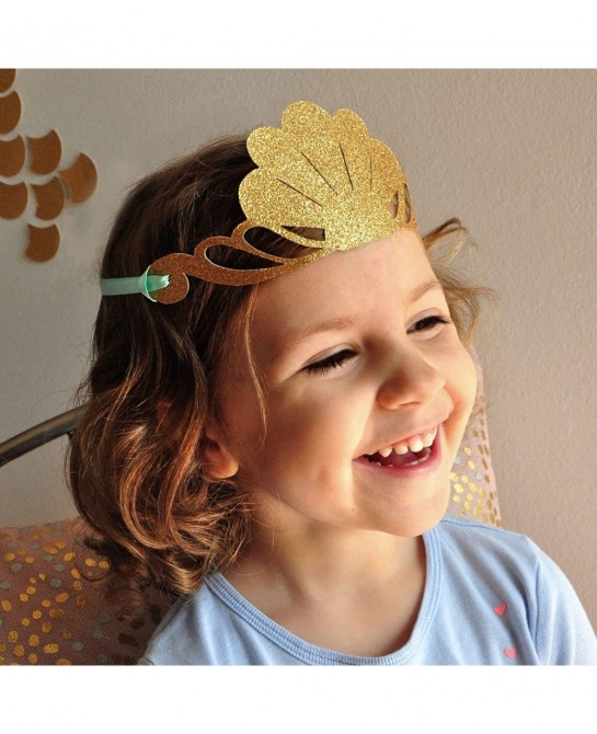 Mermaid Crowns | Mermaid Party - Mermaid Birthday Party - Under the Sea Party - Seashell Crown - Mermaid Party Supply - Merma...