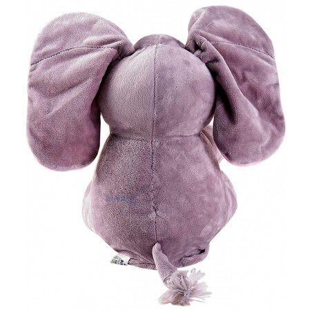 Kaia Baby Animated Stuffed Plush Singing Peek A Boo Elephant Interactive Musical Peek-a-Boo for Toddlers with Moving Ears Ado...