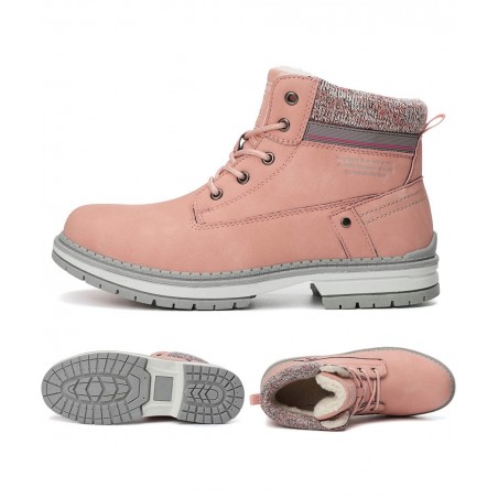 Womens Hiking Boots Anti-slip Snow Boots Water Resistant Warm Winter Shoes for Work Outdoor $51.86 Kids' Party Decorations