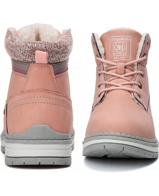 Womens Hiking Boots Anti-slip Snow Boots Water Resistant Warm Winter Shoes for Work Outdoor $51.86 Kids' Party Decorations
