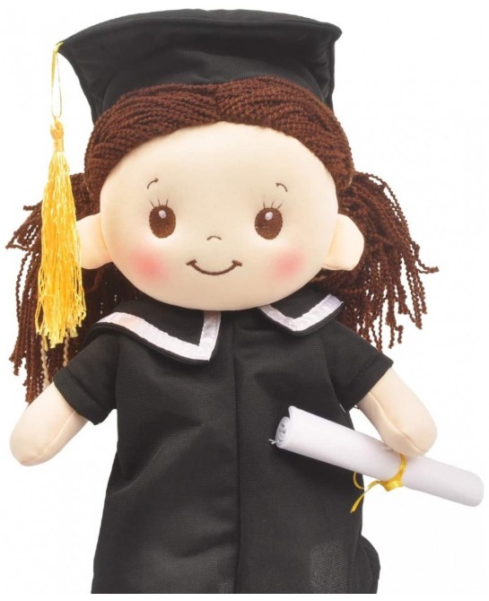 Congratulation 17"" Lea Graduation Doll Black (L-95750) $33.21 Dolls