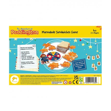 Ideal | Paddington Bear - Marmalade Sandwiches Game! | Kids Games | The Adventures of Paddington Bear | for 2-4 Players | Age...