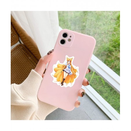 Anime Mixed Stickers 50pcs Cool Vinyl Waterproof Stickers for Laptop Water Bottles for Phone Car Skateboard Motorcycle Bicycl...
