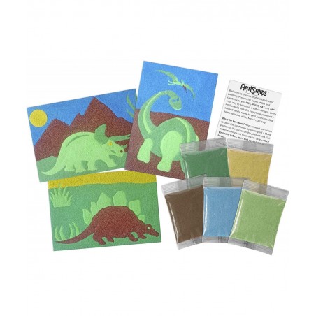 Dinosaurs Sand Painting Craft Kit Multiple (9202) $21.64 Craft Kits
