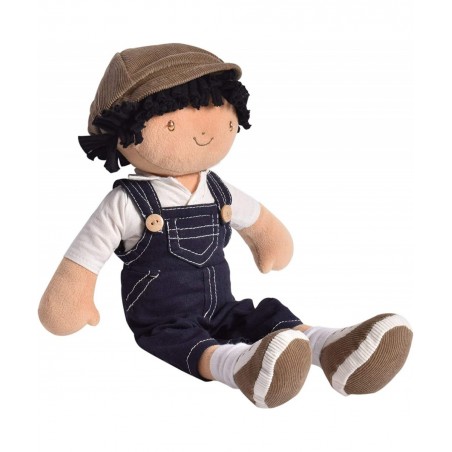 Tikiri Toys Bonikka Joe- Boy Doll in Dungaree and Cap (Blue) $53.81 Dolls