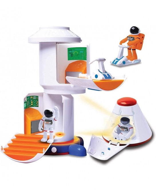 Space Playset - Toy Space Station & Space Capsule with Lights and Sound & 2 Astronaut Figurine Toys for Boys and Girls $72.49...