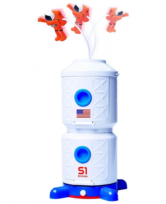 Space Playset - Toy Space Station & Space Capsule with Lights and Sound & 2 Astronaut Figurine Toys for Boys and Girls $72.49...