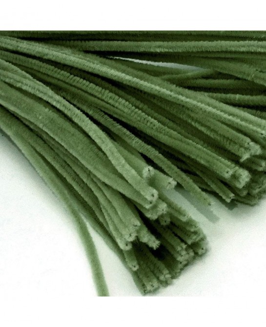 Chenille Stems Pipe Cleaner 12-inch (30-cm) 100-pc Olive Green $22.45 Kids' Drawing & Writing Boards