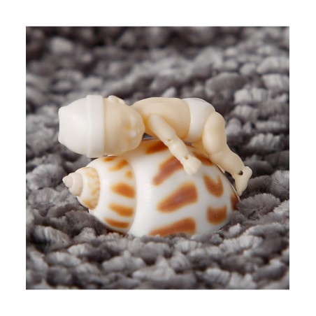 1" DIY Micro Realistic Body Silicone Doll Small Reborn Baby Dolls Silicone Full Body $62.24 Dolls