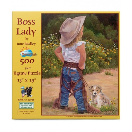 Boss Lady 500 pc Jigsaw Puzzle $35.22 Jigsaw Puzzles