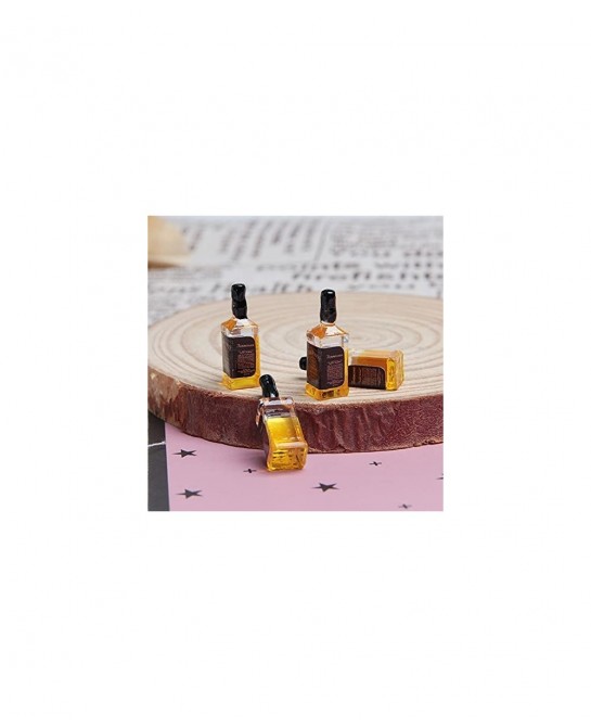 4Pcs Whiskey Wine Bottle Model 1/6 Scale Action Scene Accessories for 12" Figure Miniature Accessory $15.12 Action Figures