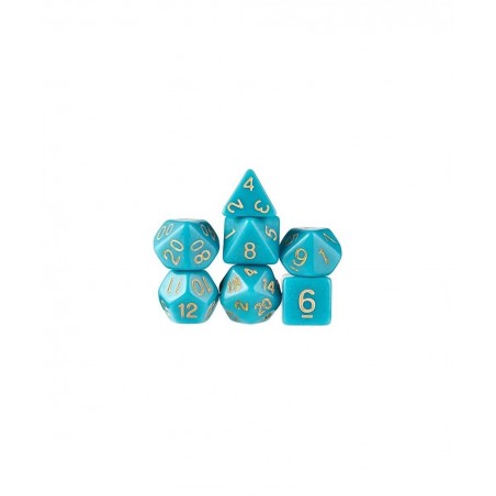 Series III - Polyhedral Dice Set for Tabletop RPG Adventure Games with a Dice Box - DND Dice Set Suitable for Dungeons and Dr...