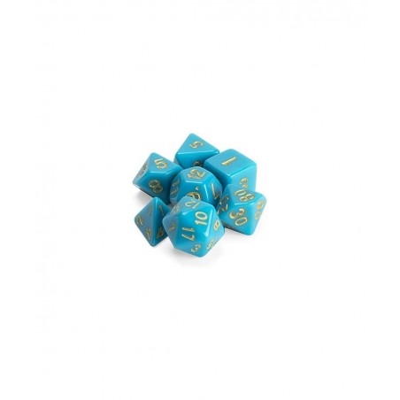 Series III - Polyhedral Dice Set for Tabletop RPG Adventure Games with a Dice Box - DND Dice Set Suitable for Dungeons and Dr...