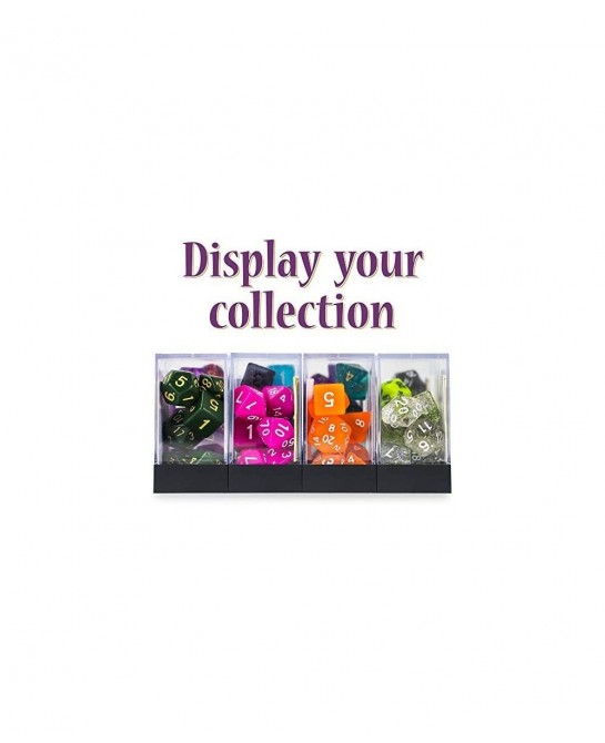 Series III - Polyhedral Dice Set for Tabletop RPG Adventure Games with a Dice Box - DND Dice Set Suitable for Dungeons and Dr...