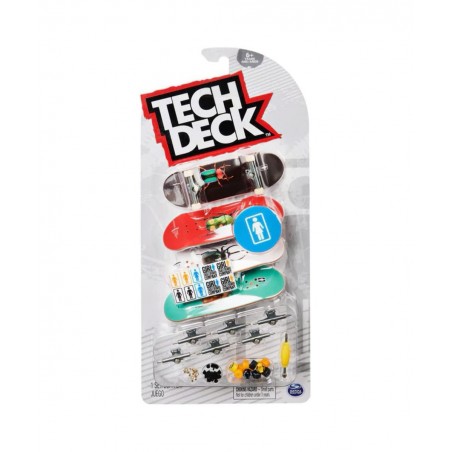 TECH DECK Ultra DLX Fingerboard 4-Pack Girl Skateboards $43.60 Finger Toys