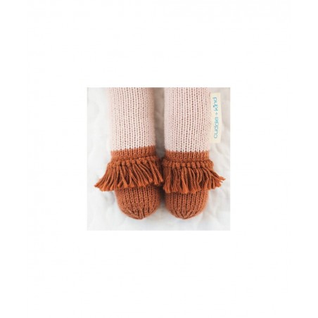 Chelsea The Cat Little 13" Hand-Knit Doll – 1 Doll - 10 Meals Fair Trade Heirloom Quality Handcrafted in Peru 100% Cotton Yar...