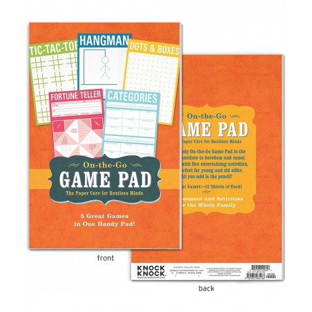 On-The-Go Game Pad 1 Travel Activity Pad for Kids 6 x 9-inches $20.29 Travel Games