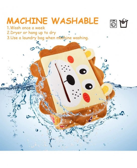 Magic Baby Tissue Box Toy Funny Sensory Toys for Toddlers Montessori Toys for Babies 6-12 Months Soft 6-9-12-24 Month Old Bab...