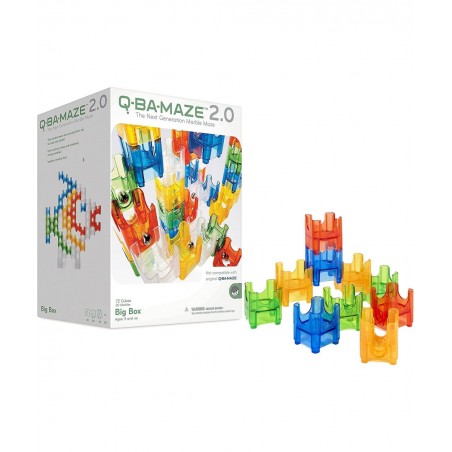 Q-BA-MAZE 2.0: Big Box $78.54 Marble Runs