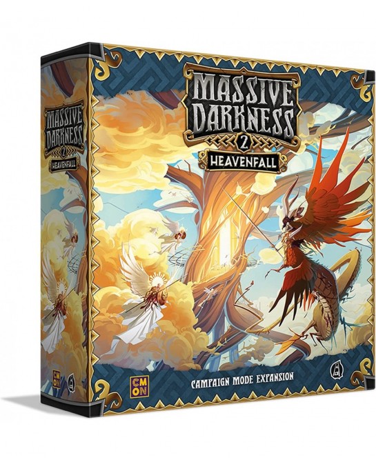 Massive Darkness 2 Heavenfall Board Game Expansion | Tabletop Miniatures Game | Cooperative Strategy Game for Adults and Teen...