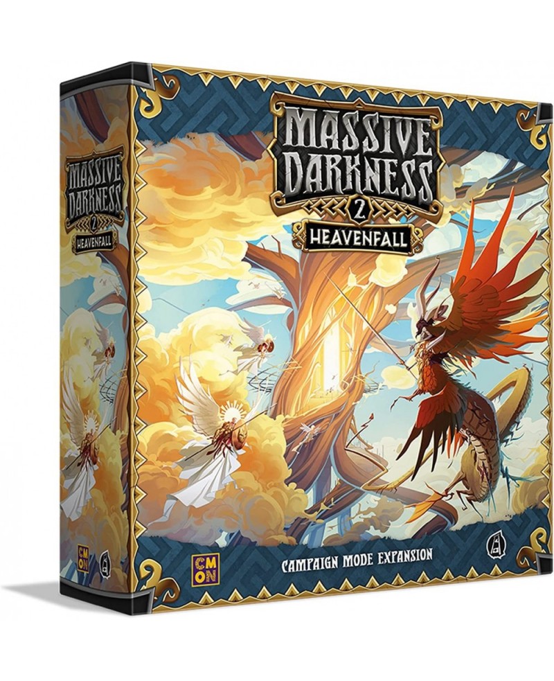 Massive Darkness 2 Heavenfall Board Game Expansion | Tabletop Miniatures Game | Cooperative Strategy Game for Adults and Teen...
