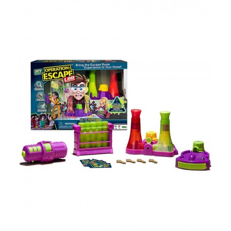 Moose Racing Spy Code Operation Escape Lab Including 3 Challenges to Stop The Chemical Reaction Multi (91010) $68.88 Board Games