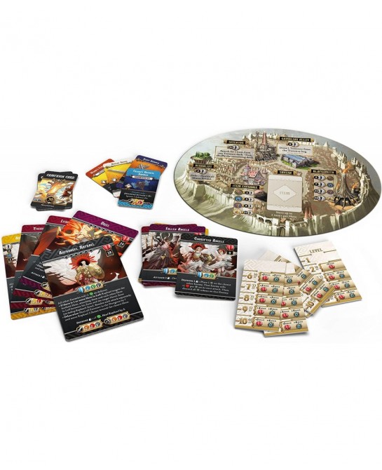 Massive Darkness 2 Heavenfall Board Game Expansion | Tabletop Miniatures Game | Cooperative Strategy Game for Adults and Teen...