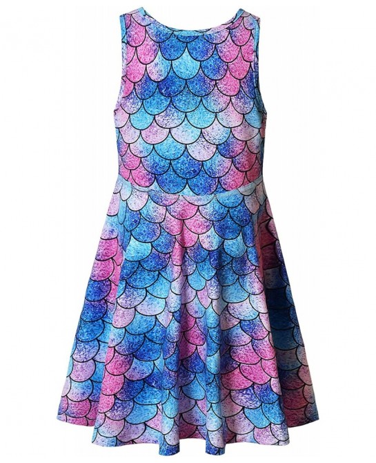 Jxstar Matching Girls & Doll Flower Dresses Sleeveless Summer 18" Dolls Clothes $47.55 Doll Accessories