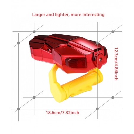 Handheld Bubble Machine with Light Automatic LED Bubble Blower Bubble Maker More Than 2000 Bubbles Per Minute Bubble Machine ...