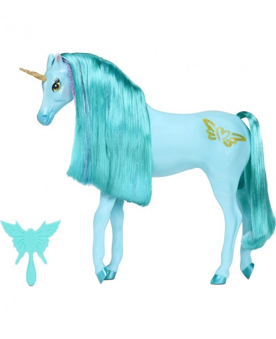 MGA's Dream Ella Unicorn - Ocean | Teal Unicorn for Fashion Dolls Blue $22.96 Dolls