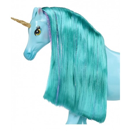MGA's Dream Ella Unicorn - Ocean | Teal Unicorn for Fashion Dolls Blue $22.96 Dolls
