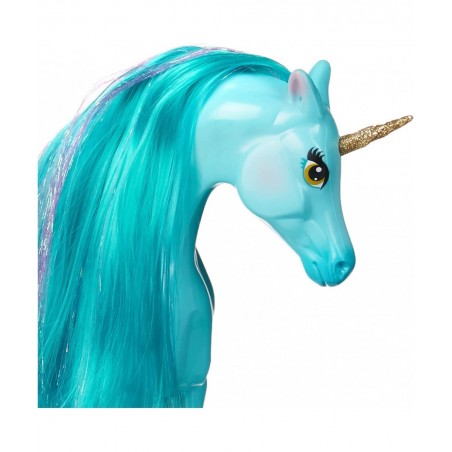 MGA's Dream Ella Unicorn - Ocean | Teal Unicorn for Fashion Dolls Blue $22.96 Dolls