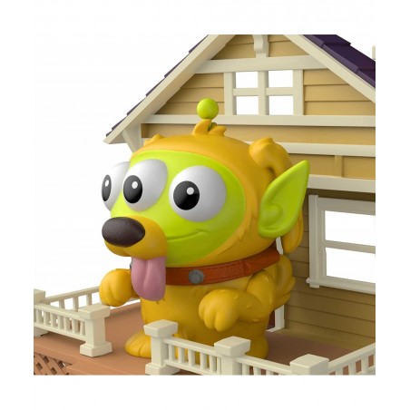 Pixar Alien Remix Carl Fredricksen & Dug 2 Figures & House Disney Plus Pixar Toy Story & Dug Days Mashup Movie Character Auth...