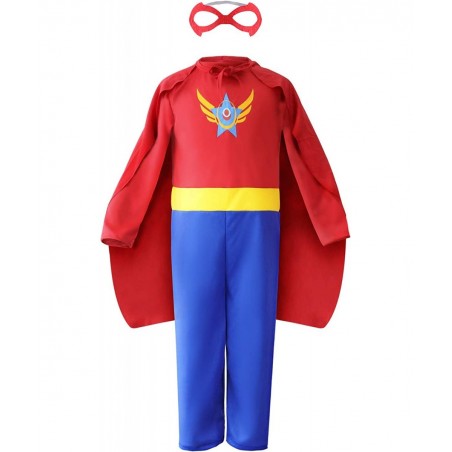 Boys Dress up Trunk Costumes Set Kids Dress up Clothes Set Boys Role Play Costume Superman Astronaut Footballer Costume for C...
