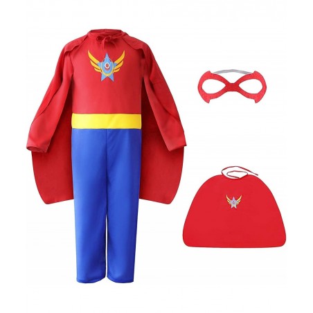 Boys Dress up Trunk Costumes Set Kids Dress up Clothes Set Boys Role Play Costume Superman Astronaut Footballer Costume for C...