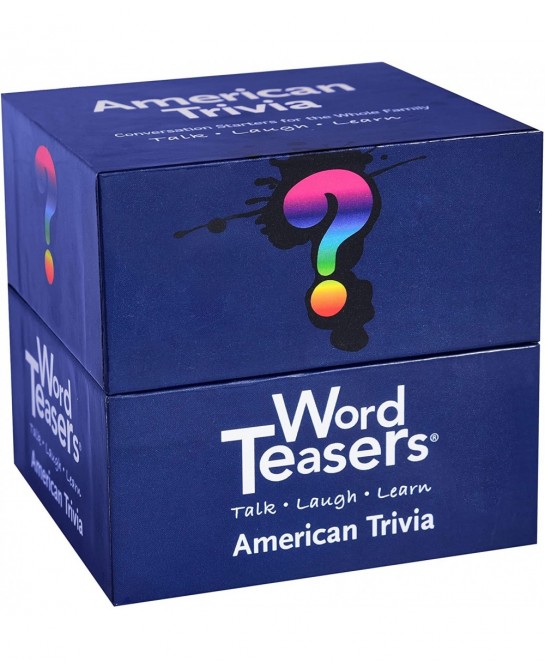 Trivia Conversation Starters - Fun Trivia Card Game for Families Couples Kids Parties & Travel - Flashcards for Ages 8+ - 150...
