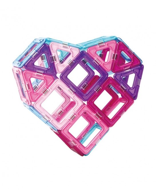 Inspire Set (30-pieces) Magnetic Building Blocks Educational Magnetic Tiles Kit Magnetic Construction STEM Toy Set - 63097 $6...