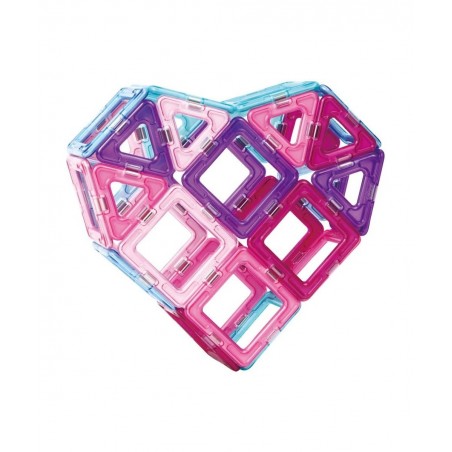 Inspire Set (30-pieces) Magnetic Building Blocks Educational Magnetic Tiles Kit Magnetic Construction STEM Toy Set - 63097 $6...